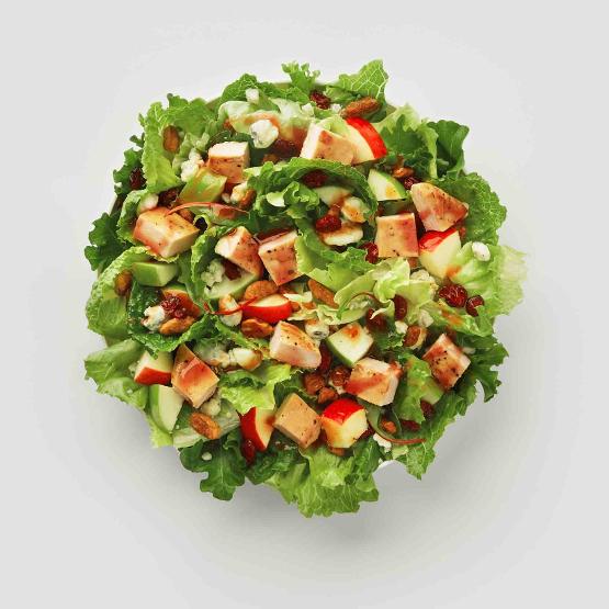 Wendy's Apple Nut Chicken Salad packed with fresh, crunchy ingredients