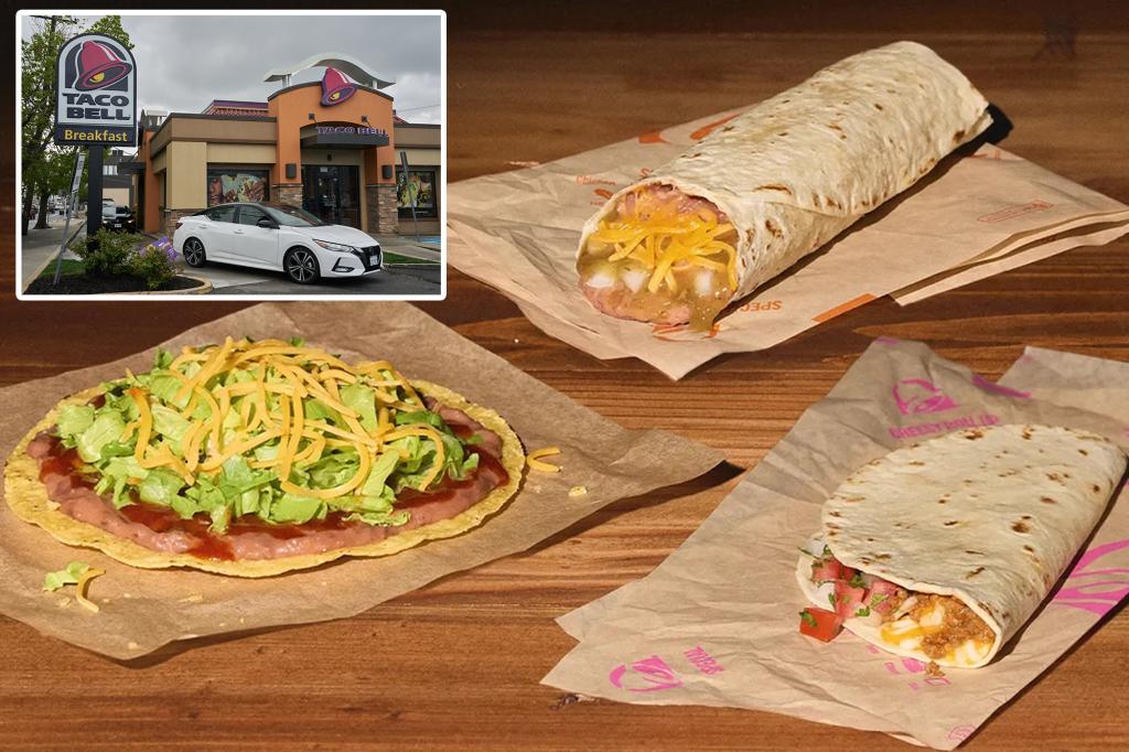 Taco Bell presents a nostalgic menu with items dating back to the 60s